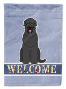 Black Russian Terrier Welcome Garden Flag - Outdoor Decorative Yard Flag BB5607GF