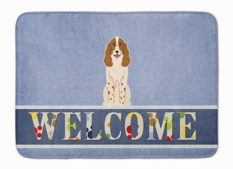 Russian Spaniel Welcome Machine Washable Memory Foam Mat BB5612RUG