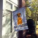 Border Terrier Welcome Flag Canvas House Size BB5620CHF