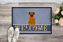 Border Terrier Welcome Doormat - 18x27 Decorative Floor Mat – Indoor/Outdoor Rug with Artistic Flair BB5620MAT