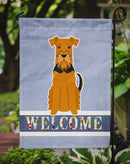 Airedale Welcome Garden Flag - Outdoor Decorative Yard Flag BB5622GF