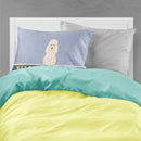 Poodle White Welcome Standard Pillowcase Lightweight Super Soft Easy Care Decorative Artwork Pillowcase, Standard
