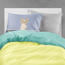 Papillon Sable White Welcome Standard Pillowcase Lightweight Super Soft Easy Care Decorative Artwork Pillowcase, Standard