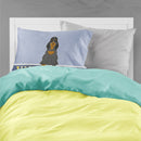 Cocker Spaniel Black Tan Welcome Standard Pillowcase Lightweight Super Soft Easy Care Decorative Artwork Pillowcase, Standard