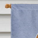 Cocker Spaniel Red Welcome House Flag 28x40 Porch Sleeve Pole Decorative Outside Yard Banner Artwork Wall Hanging, Polyester