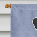 Flashy Fawn Boxer Welcome House Flag 28x40 Porch Sleeve Pole Decorative Outside Yard Banner Artwork Wall Hanging, Polyester