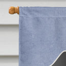 Dachshund Black Tan Welcome House Flag 28x40 Porch Sleeve Pole Decorative Outside Yard Banner Artwork Wall Hanging, Polyester
