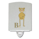 Alphabet B for Bear Ceramic Night Light BB5727CNL