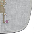 Alphabet C for Cat Baby Bib Easy-Clean Baby Bib Baby Feeding Accessory Baby Mealtime Essential, 10 x 13, Multicolor
