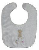 Alphabet C for Cat Baby Bib Easy-Clean Baby Bib Baby Feeding Accessory Baby Mealtime Essential, 10 x 13, Multicolor