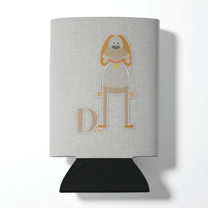 Alphabet D for Dog Can or Bottle Hugger BB5729CC
