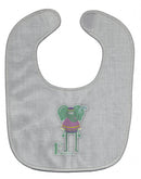 Alphabet E for Elephant Baby Bib BB5730BIB