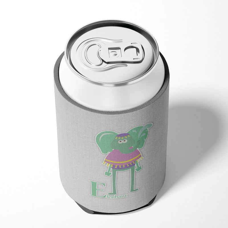 Alphabet E for Elephant Can or Bottle Hugger BB5730CC