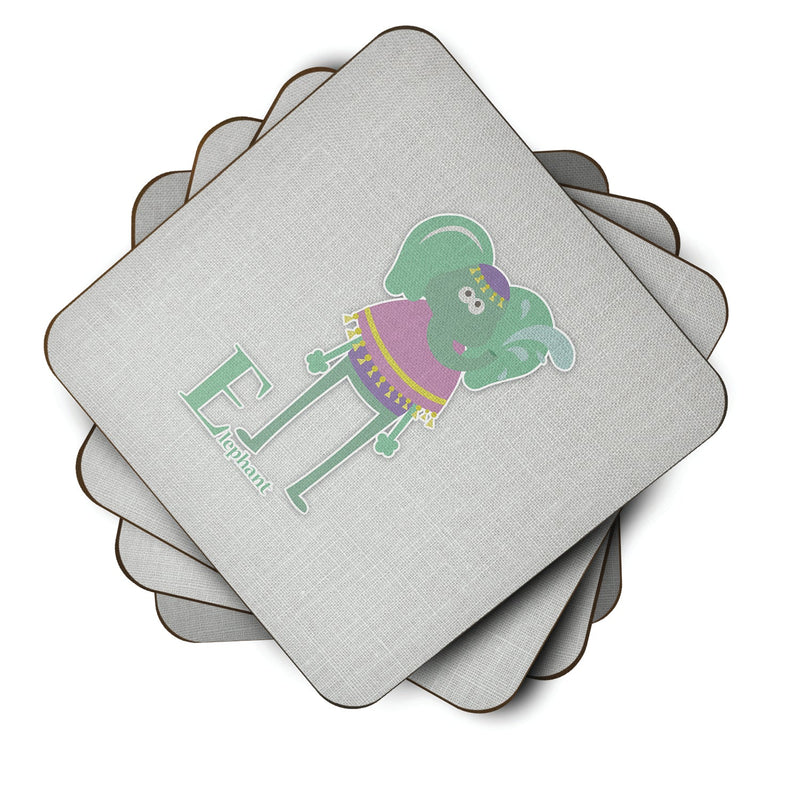 Alphabet E for Elephant Foam Coaster  BB5730FC