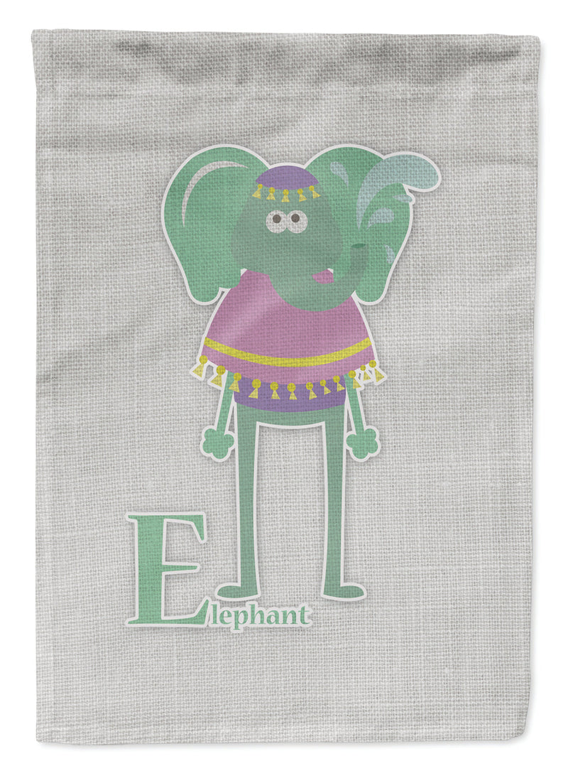 Alphabet E for Elephant Garden Flag - Outdoor Decorative Yard Flag BB5730GF