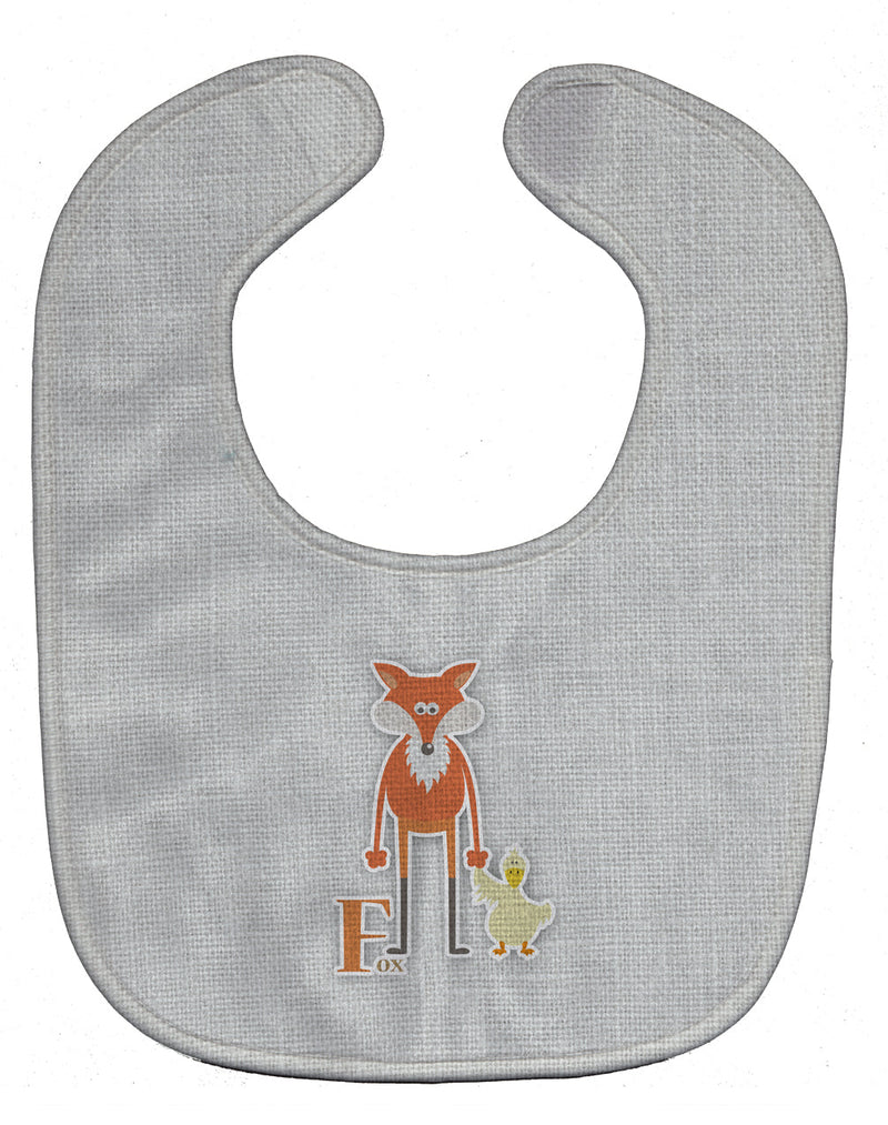 Alphabet F for Fox Baby Bib BB5731BIB