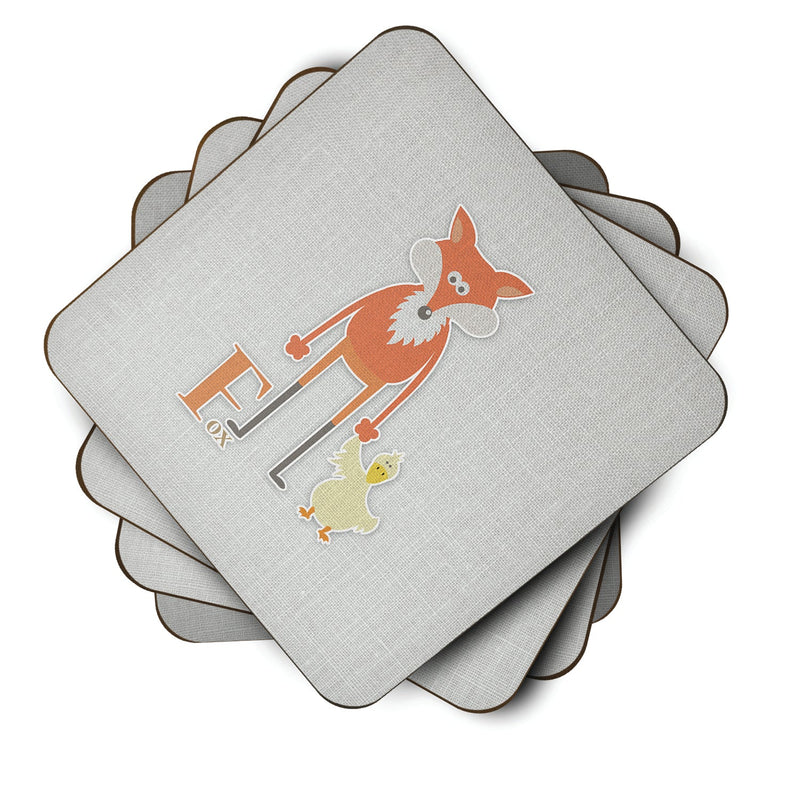 Alphabet F for Fox Foam Coaster  BB5731FC