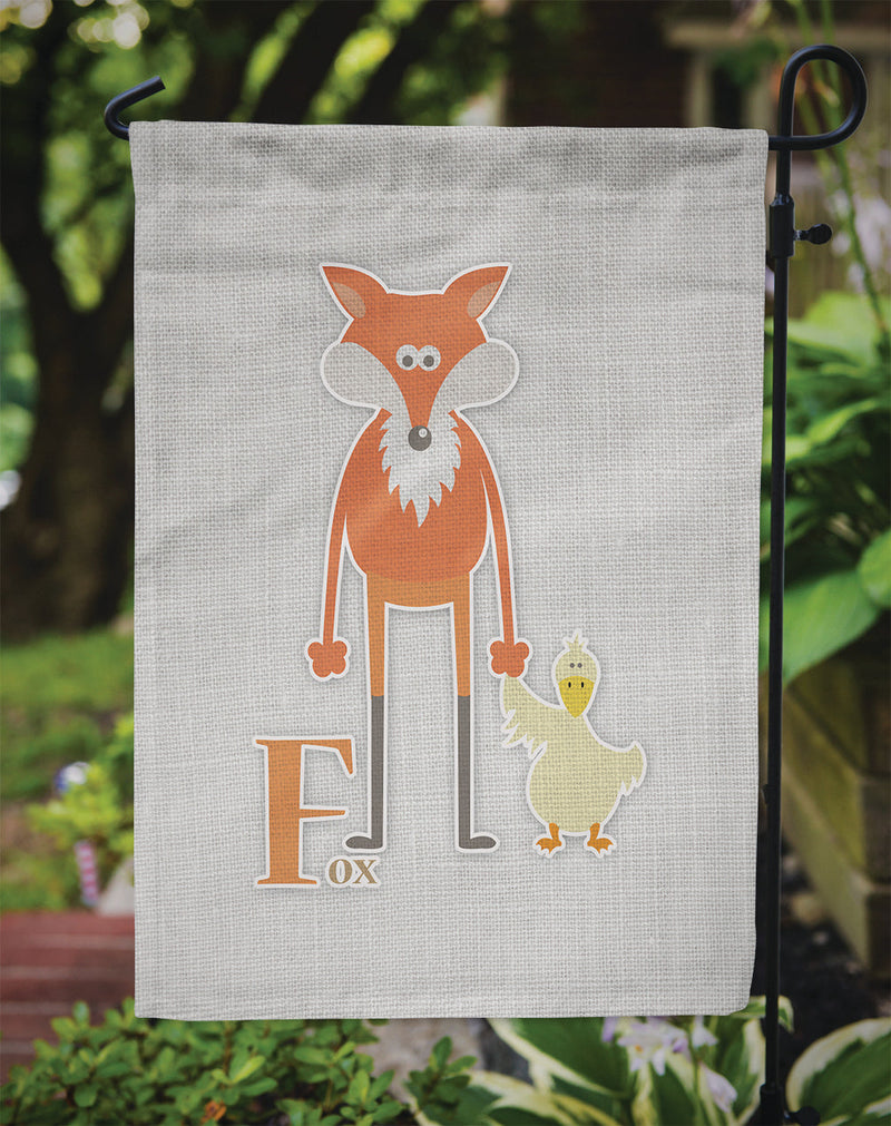 Alphabet F for Fox Garden Flag - Outdoor Decorative Yard Flag BB5731GF