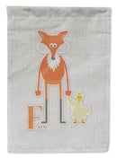 Alphabet F for Fox Garden Flag - Outdoor Decorative Yard Flag BB5731GF
