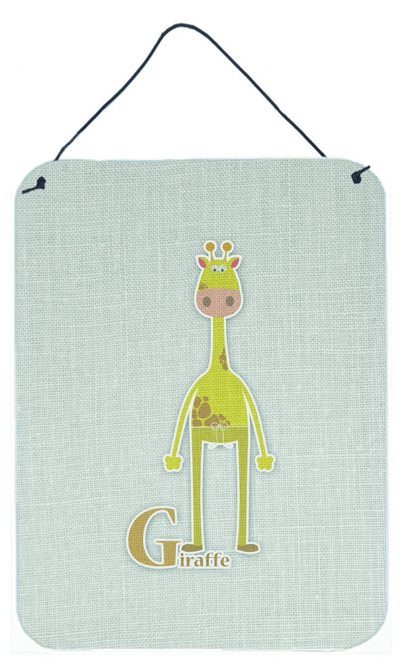 Alphabet G for Giraffe Wall or Door Hanging Prints BB5732DS1216