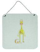 Alphabet G for Giraffe Wall or Door Hanging Prints BB5732DS66