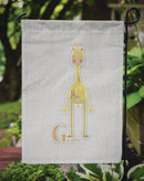 Alphabet G for Giraffe Garden Flag - Outdoor Decorative Yard Flag BB5732GF