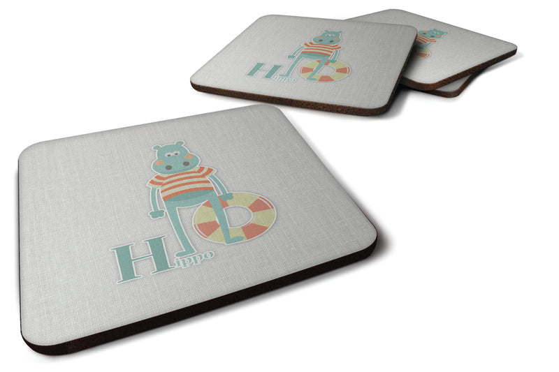 Alphabet H for Hippopotamus Foam Coaster  BB5733FC