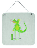 Alphabet I for Iguana Wall or Door Hanging Prints BB5734DS66