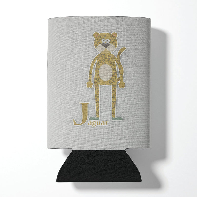 Alphabet J for Jaguar Can or Bottle Hugger BB5735CC