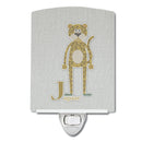 Alphabet J for Jaguar Ceramic Night Light BB5735CNL