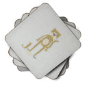 Alphabet J for Jaguar Foam Coaster  BB5735FC
