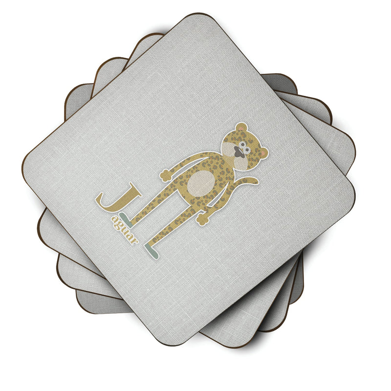 Alphabet J for Jaguar Foam Coaster  BB5735FC