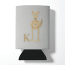 Alphabet K for Kangaroo Can or Bottle Hugger BB5736CC
