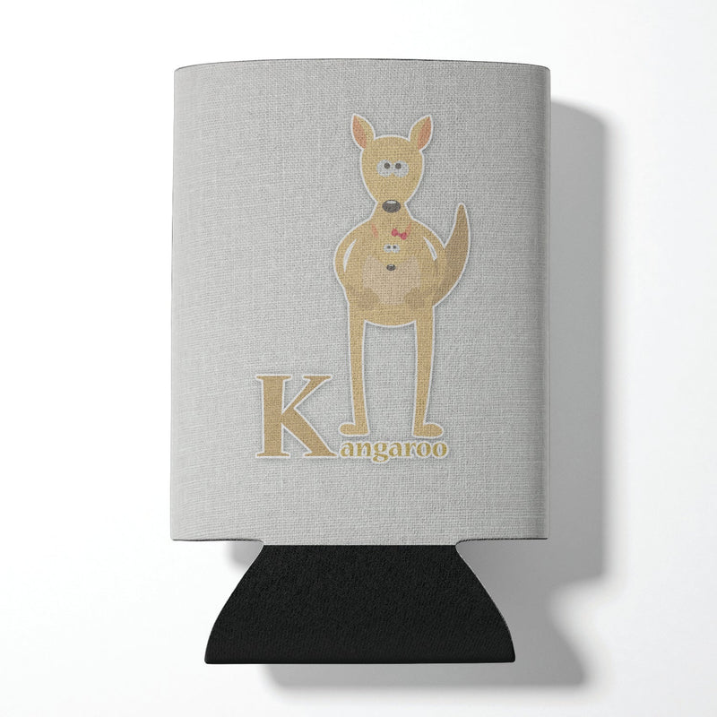 Alphabet K for Kangaroo Can or Bottle Hugger BB5736CC