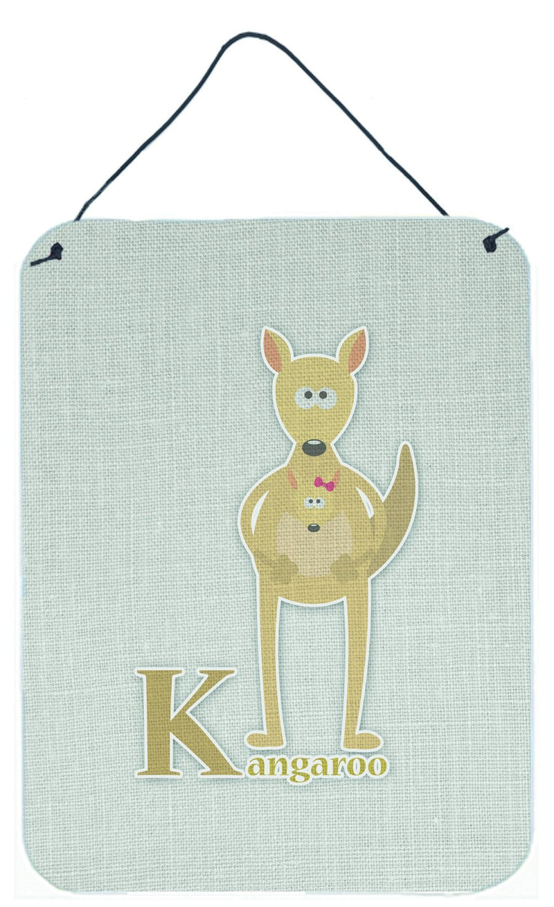 Alphabet K for Kangaroo Wall or Door Hanging Prints BB5736DS1216