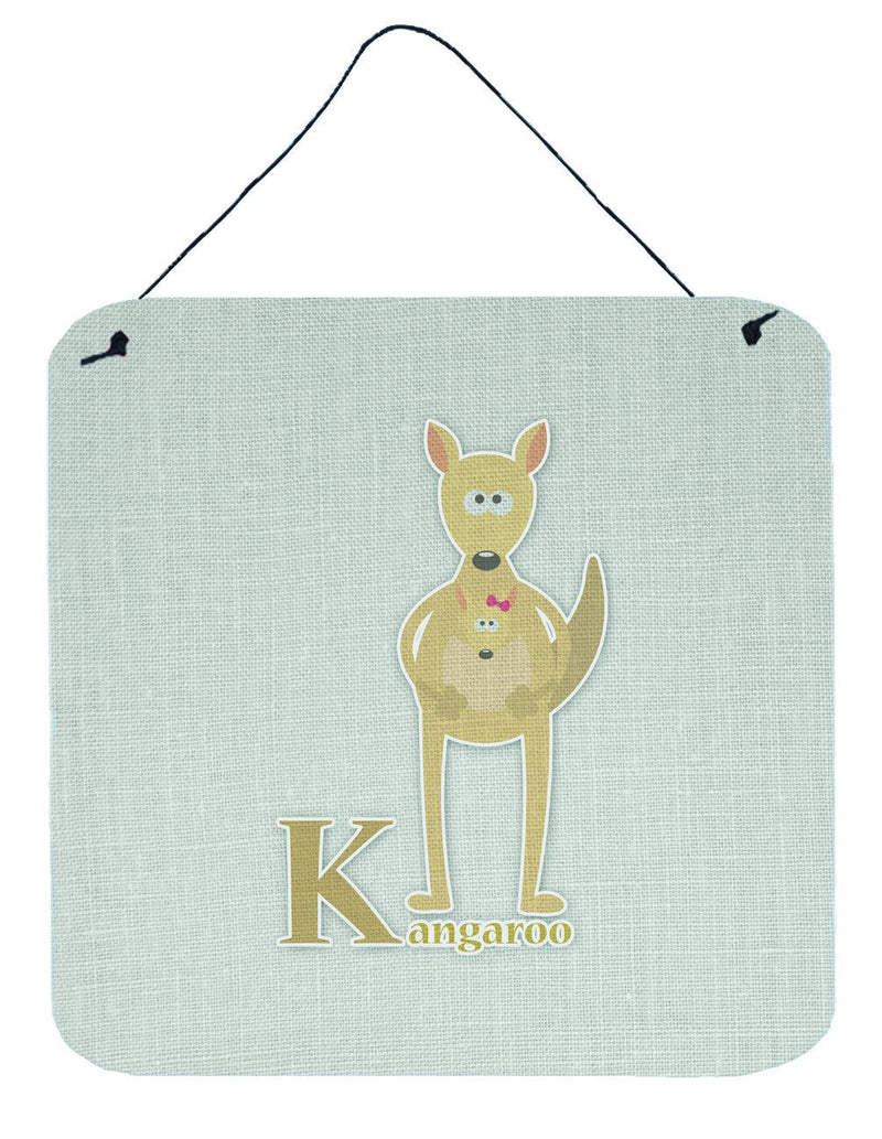 Alphabet K for Kangaroo Wall or Door Hanging Prints BB5736DS66