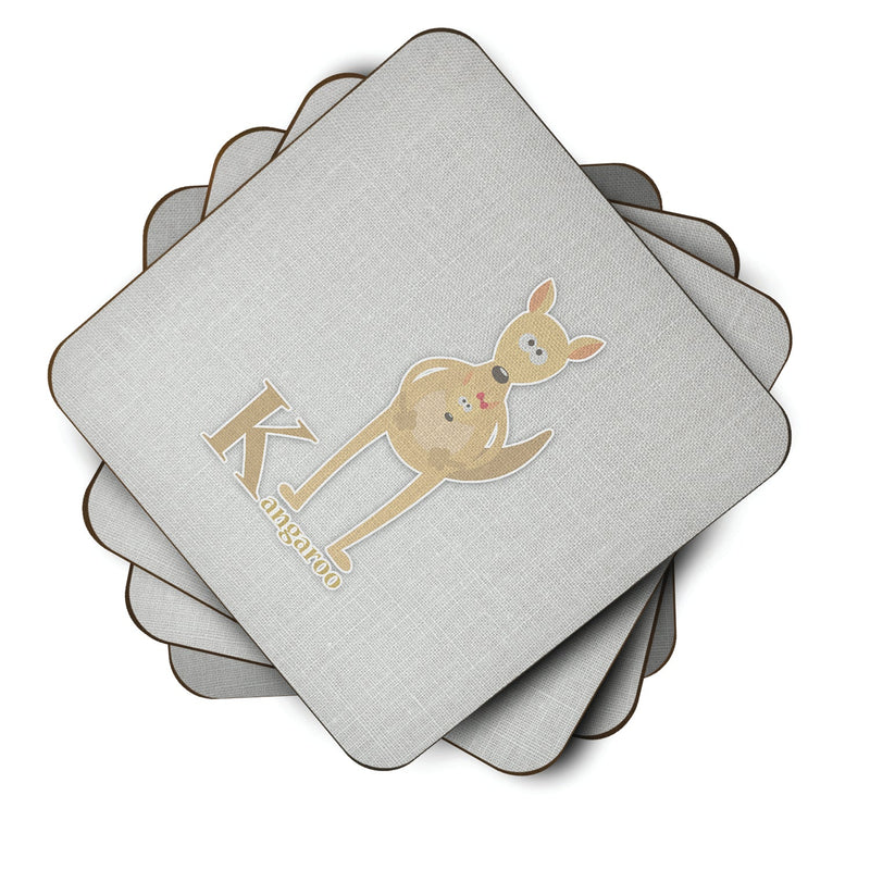 Alphabet K for Kangaroo Foam Coaster  BB5736FC