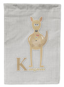 Alphabet K for Kangaroo Garden Flag - Outdoor Decorative Yard Flag BB5736GF