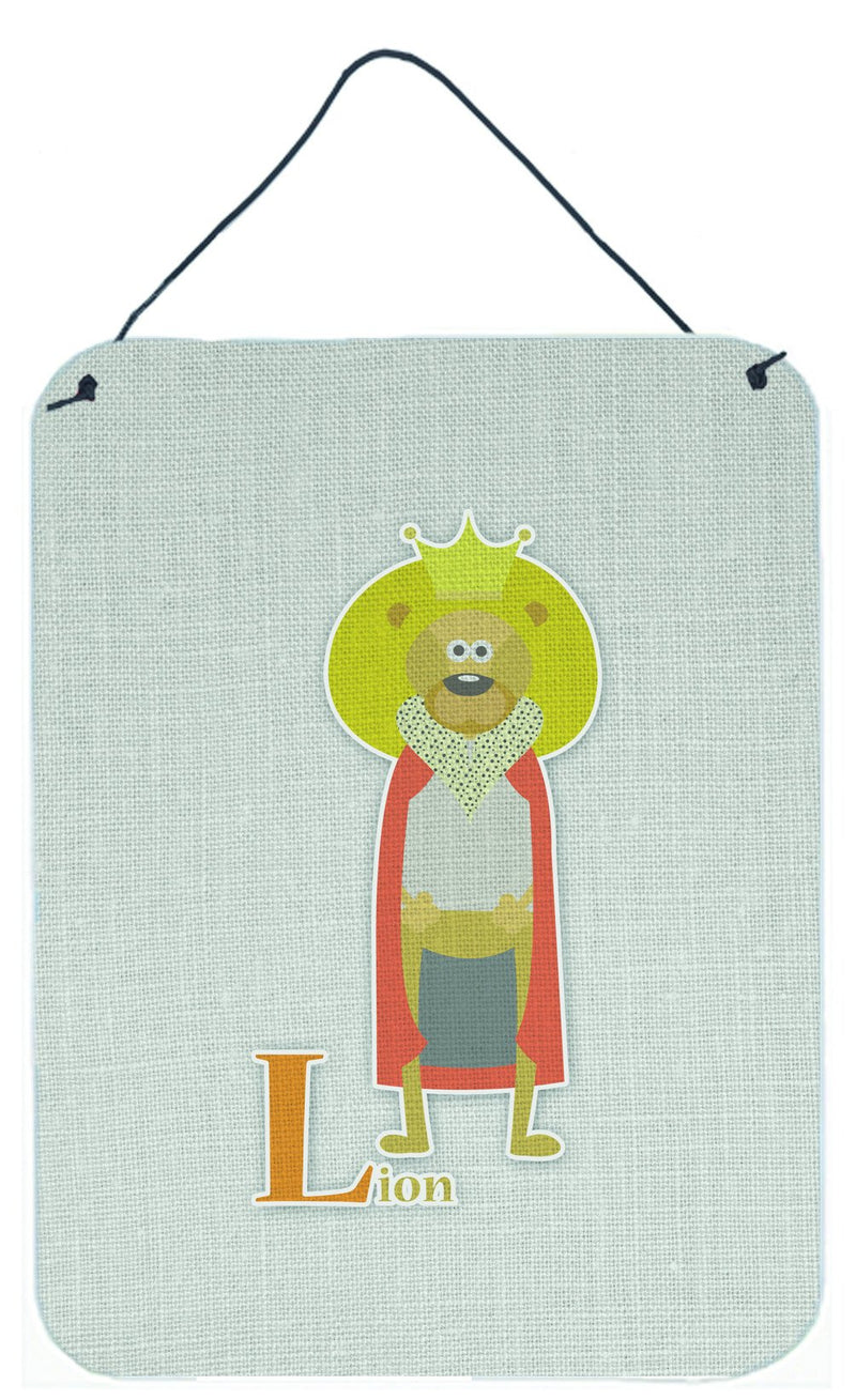 Alphabet L for Lion Wall or Door Hanging Prints BB5737DS1216