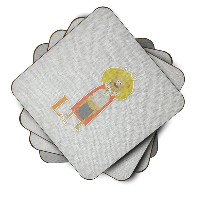 Alphabet L for Lion Foam Coaster  BB5737FC