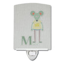 Alphabet M for Mouse Ceramic Night Light BB5738CNL