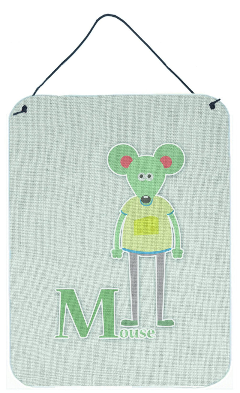 Alphabet M for Mouse Wall or Door Hanging Prints BB5738DS1216