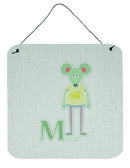 Alphabet M for Mouse Wall or Door Hanging Prints BB5738DS66