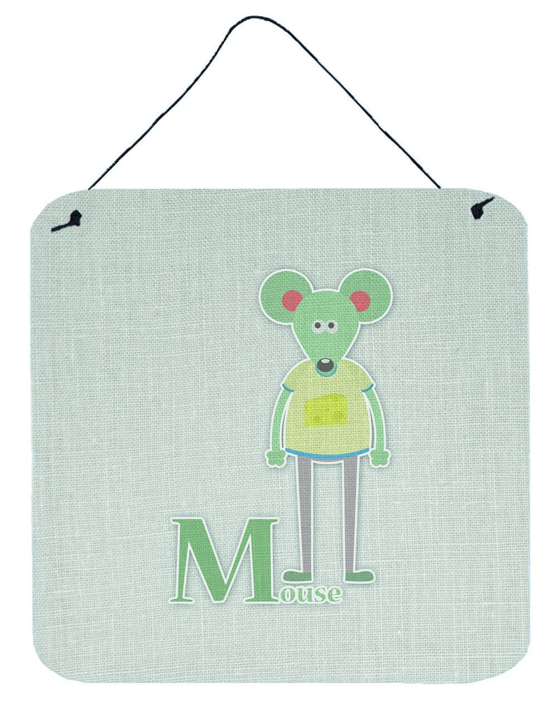Alphabet M for Mouse Wall or Door Hanging Prints BB5738DS66