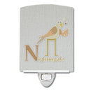 Alphabet N for Nightingale Ceramic Night Light BB5739CNL