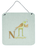 Alphabet N for Nightingale Wall or Door Hanging Prints BB5739DS66