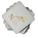 Alphabet N for Nightingale Foam Coaster  BB5739FC