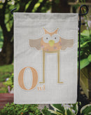 Alphabet O for Owl Garden Flag - Outdoor Decorative Yard Flag BB5740GF