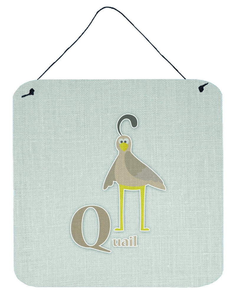 Alphabet Q for Quail Wall or Door Hanging Prints BB5742DS66