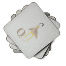 Alphabet Q for Quail Foam Coaster  BB5742FC
